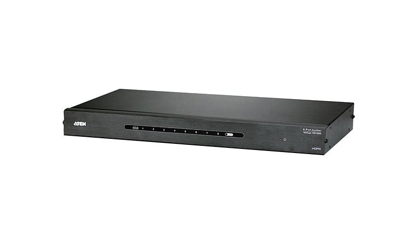ATEN VanCryst VS0108HA - video/audio splitter - 8 ports - rack-mountable