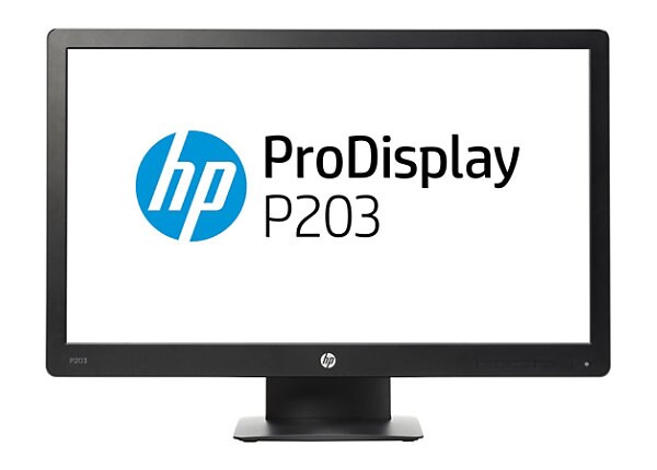 HP ProDisplay P203 - LED monitor - 20"