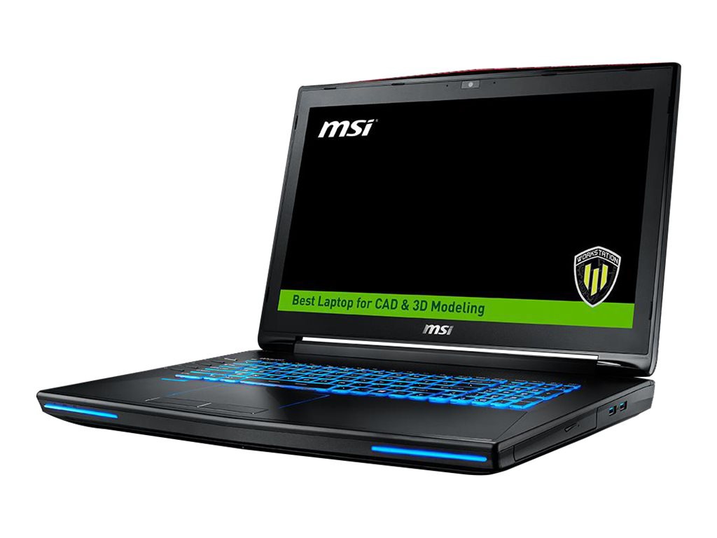 MSI WT72S 6QN 245US - 17.3" - Core i7 6820HK - 16 GB RAM - 256 GB SSD + 1 TB HDD