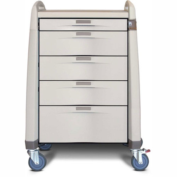 Capsa Healthcare Avalo Treatment Cart 5 Drawers