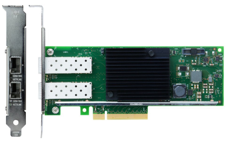 Intel X710 - network adapter - PCIe 3.0 x8 - 10 Gigabit SFP+ x 2