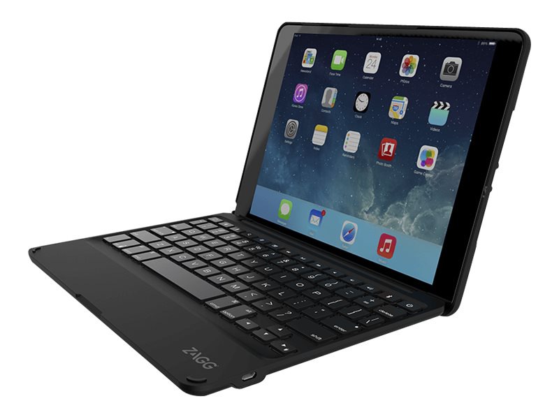 ZAGG Folio - keyboard and folio case - US - black