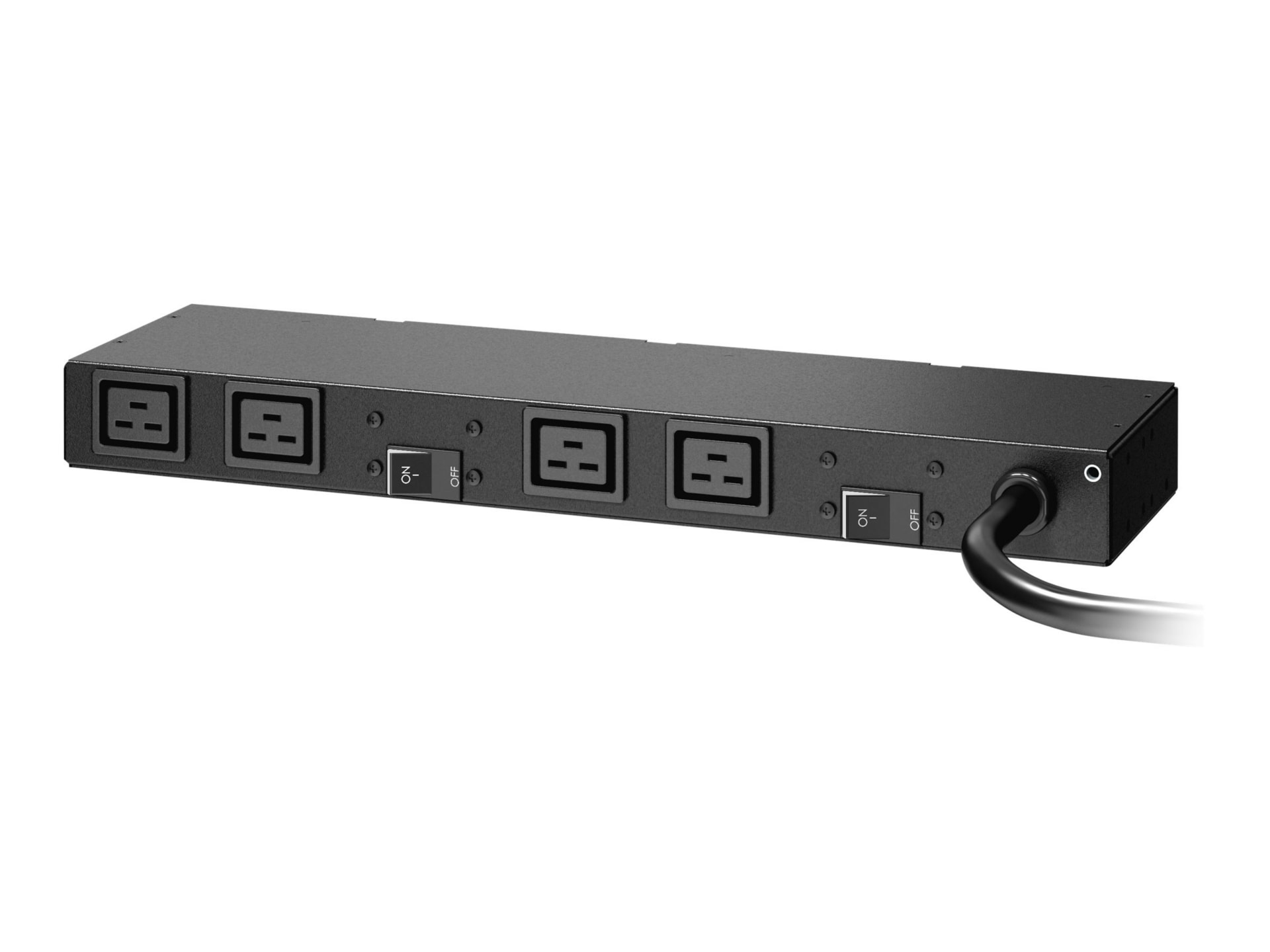 APC by Schneider Electric Basic 4-Outlet PDU - AP6031A - Power