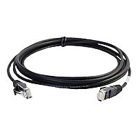 C2G 6in Cat6 Snagless Unshielded (UTP) Slim Ethernet Cable - Cat6 Network Patch Cable - PoE - Black