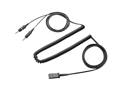 Plantronics Headsets to PC Sound Cards Adapter Cable Assembly