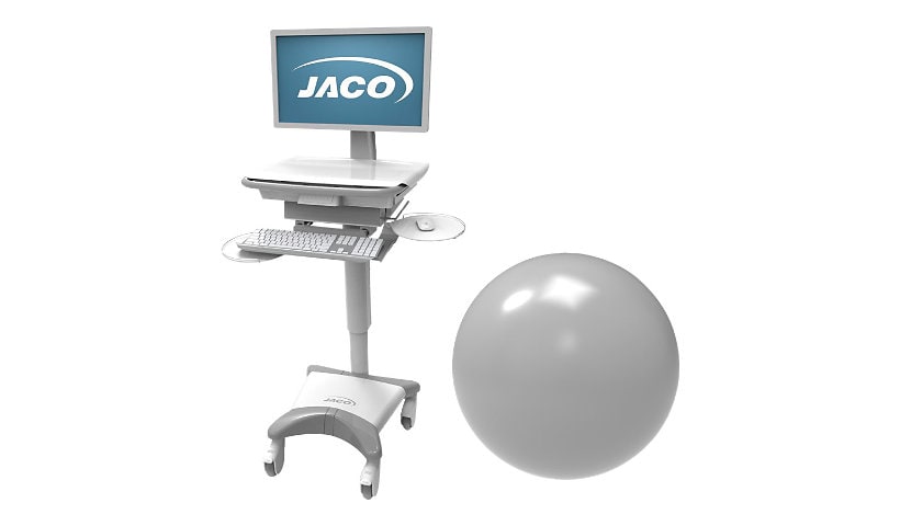 JACO Customization, Accent Color, White/Teal Aluminum, Antimicrobial Powder Coat, Smooth Gloss - configuration