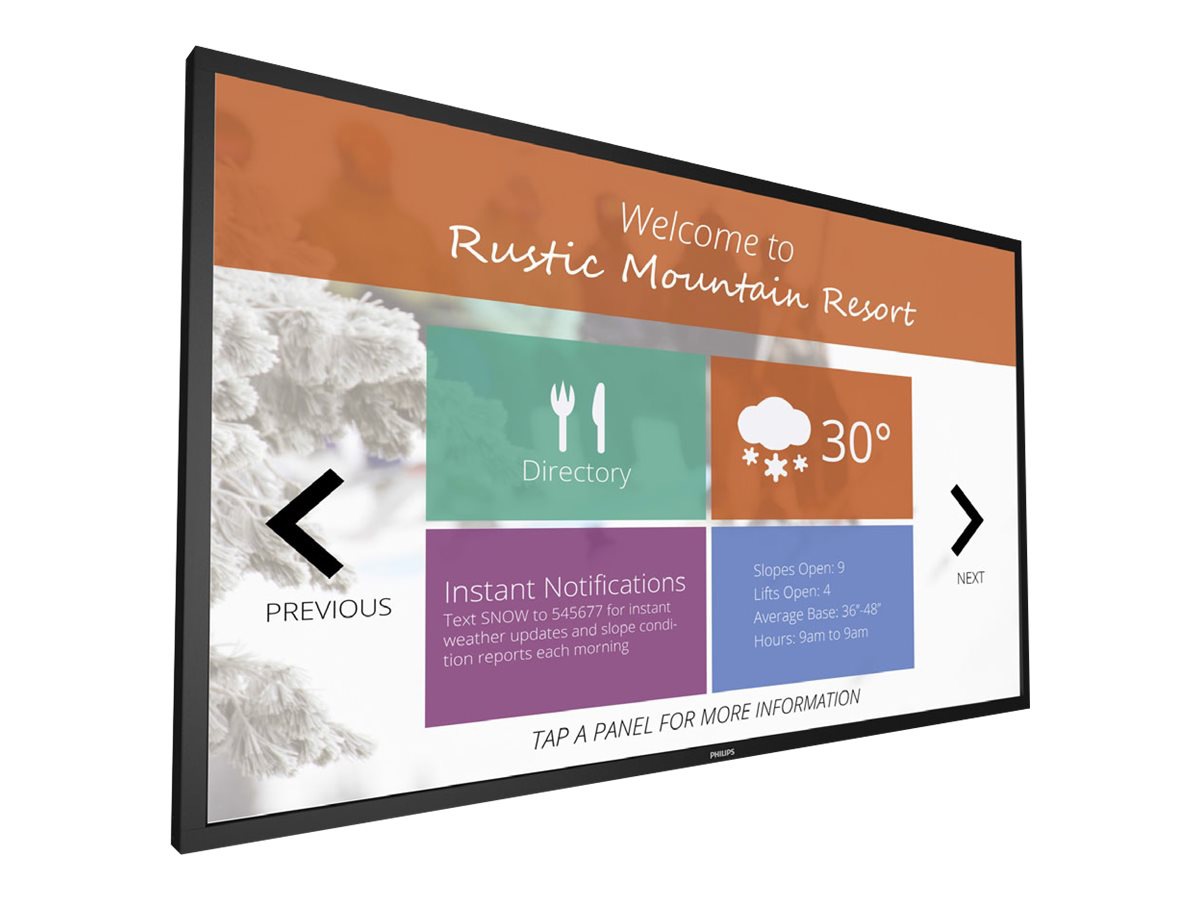 Philips Signage Solutions 55BDL4051T 55" Class (54.64" viewable) LED-backli