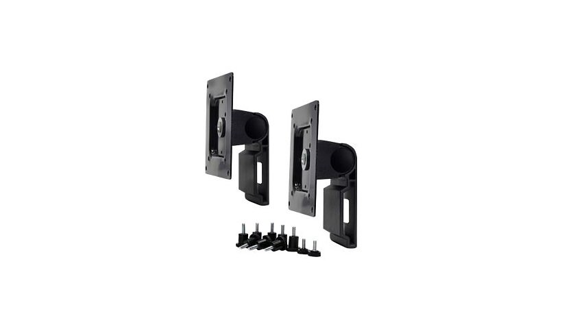 Ergotron Dual Monitor Tilt Pivot Kit mounting kit - for 2 monitors - black