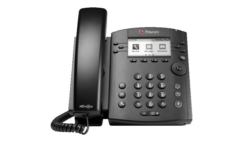 Poly VVX 301 - VoIP phone - 3-way call capability - TAA Compliant