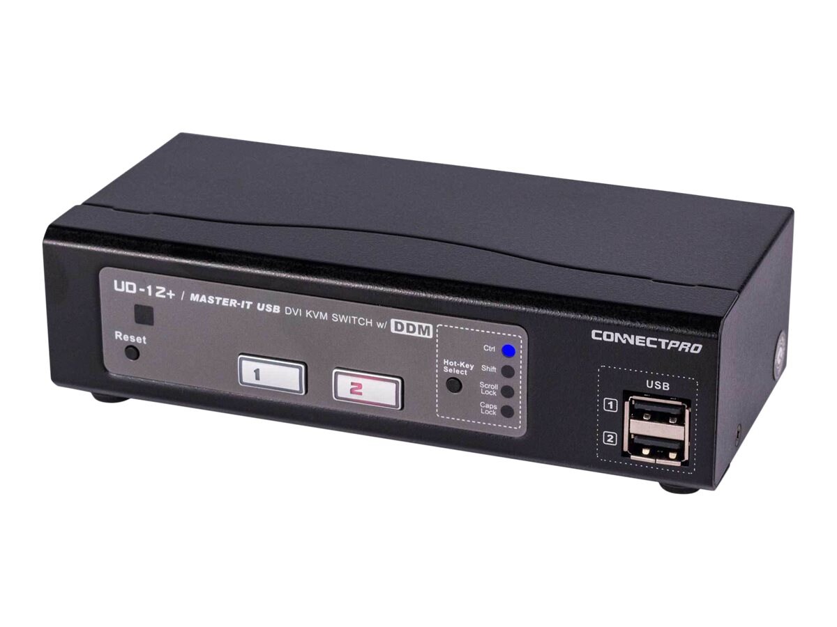 CONNECTPRO 2PT USB KVM SWITCH DVI
