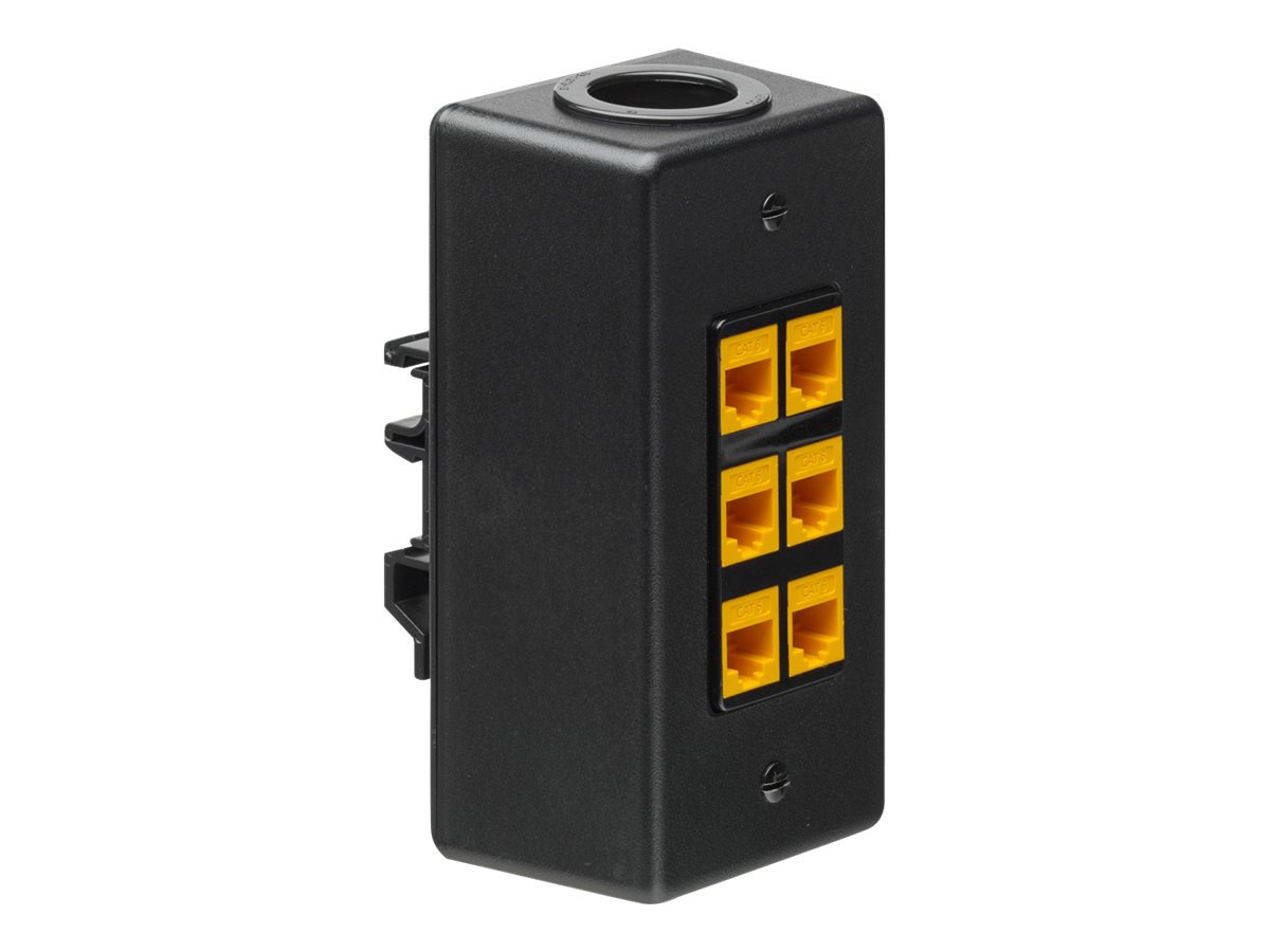 Leviton QuickPort DIN rail mount box