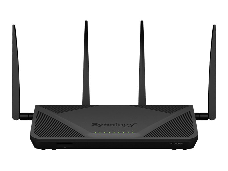 Synology RT2600ac - wireless router - Wi-Fi 5 - desktop