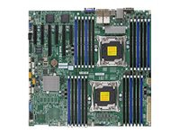 SUPERMICRO X10DRI-LN4+ - motherboard - enhanced extended ATX - LGA2011-v3 Socket - C612