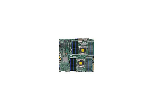 SUPERMICRO X10DRI-LN4+ - motherboard - enhanced extended ATX - LGA2011-v3 Socket - C612