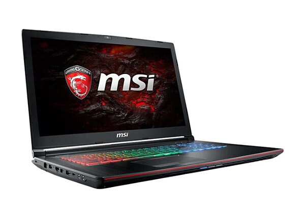 MSI GE72MVR Apache Pro-001 - 17.3" - Core i7 7700HQ - 16 GB RAM - 256 GB SSD + 1 TB HDD