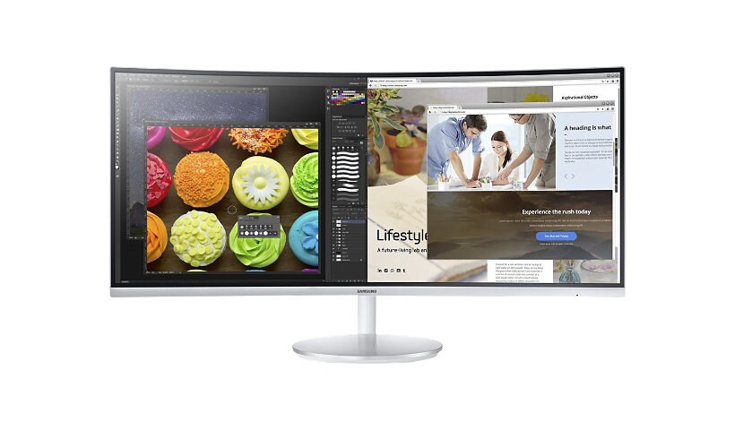 Samsung C34F791WQN - CF791 Series - LED monitor - curved - 34"