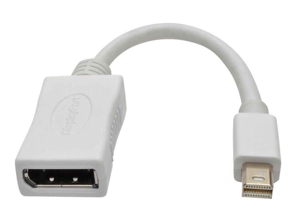 Eaton Tripp Lite Series Keyspan Mini DisplayPort to DisplayPort Cable Adapter (M/F) - 4K 60 Hz, DP 1.2, HDCP 2.2, 6 in.