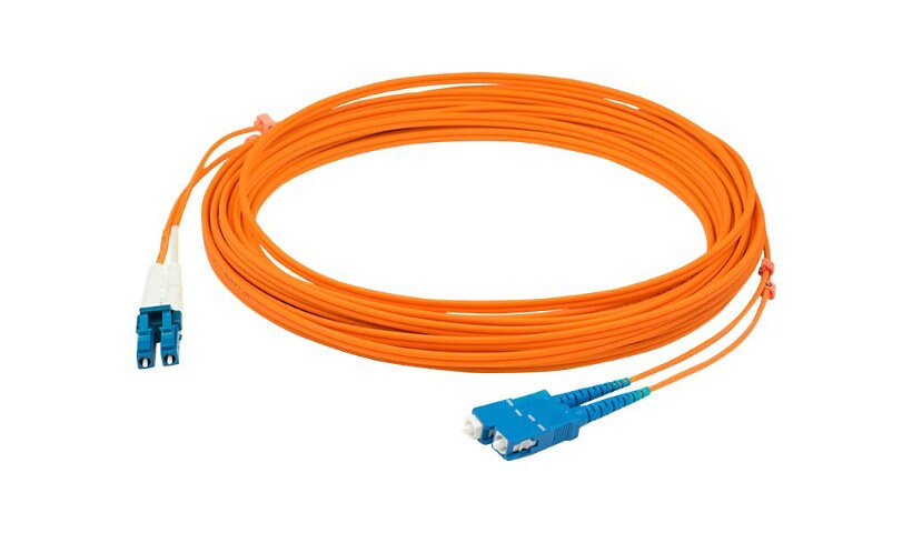 AddOn 2m LC to SC OM1 Orange Patch Cable - patch cable - 2 m - orange