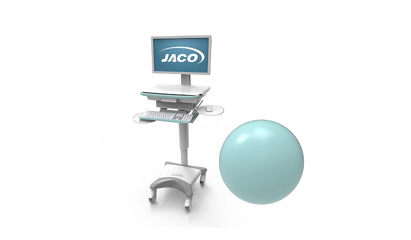 JACO Customization, Accent Color, Pastel Turquoise, RAL6034, Antimicrobial Powder Coat, Smooth Gloss - setup fee