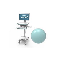 JACO Customization, Accent Color, Pastel Turquoise, RAL6034, Antimicrobial Powder Coat, Smooth Gloss - setup fee