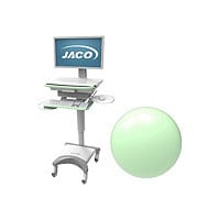 JACO Customization, Accent Color, Pastel Green, RAL6019, Antimicrobial Powder Coat, Smooth Gloss - setup fee