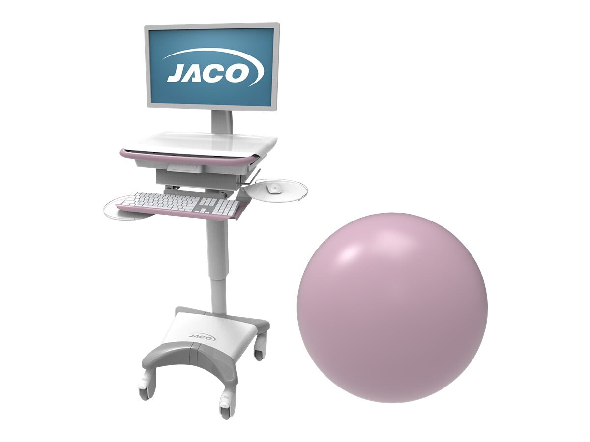 JACO Customization, Accent Color, Pastel Violet, RAL4009, Antimicrobial Powder Coat, Smooth Gloss - setup fee