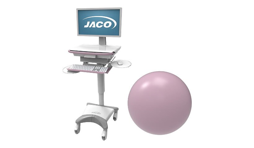 JACO Customization, Accent Color, Pastel Violet, RAL4009, Antimicrobial Powder Coat, Smooth Gloss - setup fee