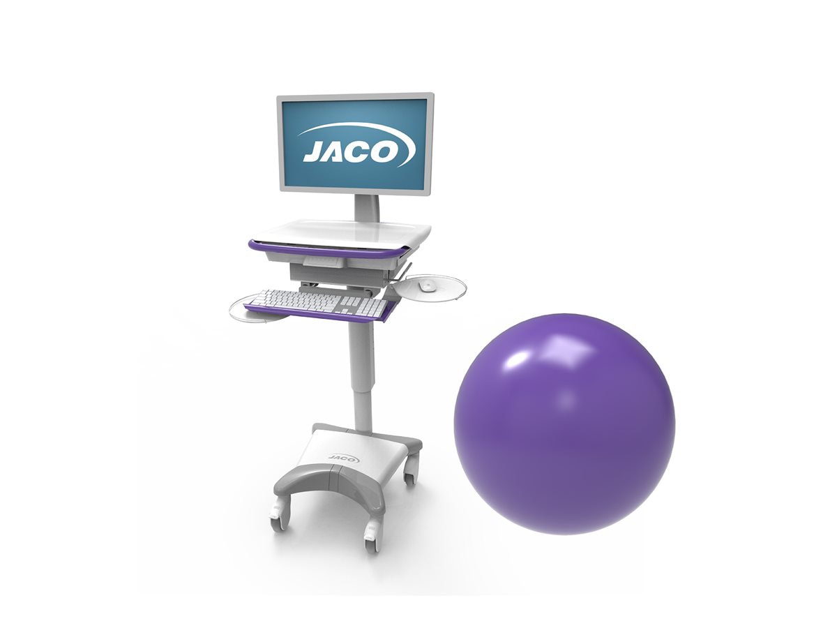 JACO Customization, Accent Color, Deep Purple, Antimicrobial Powder Coat, Smooth Gloss - setup fee