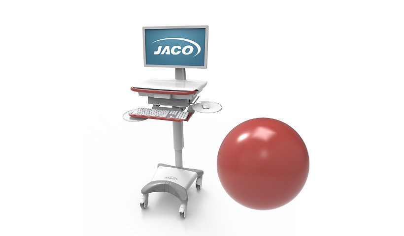 JACO Customization, Accent Color, Signal Red, RAL3001, Antimicrobial Powder Coat, Smooth Gloss - setup fee