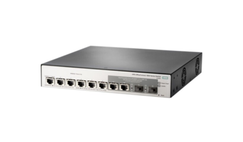 HPE OfficeConnect 1850 6XGT and 2XGT/SPF+ - switch - 6 ports - managed - ra