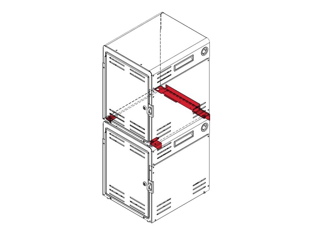 Spectrum Stacking Kit mounting kit - for cabinet unit