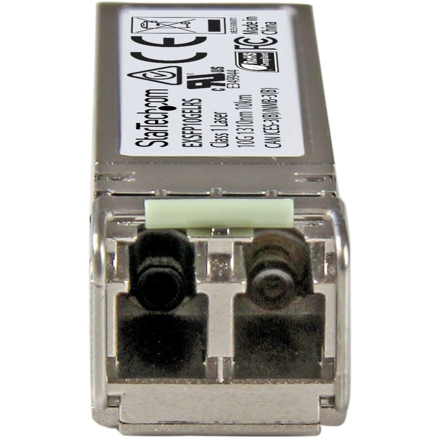 Thumbnail 3 of 4 for StarTech.com Juniper EX-SFP-10GE-LR Compatible SFP+ Module - 10GBASE-LR - 10GE SFP+ 10GbE Single Mode Fiber SMF Optic