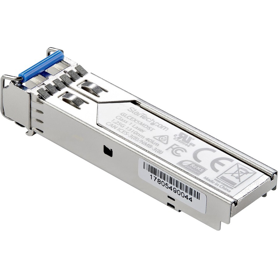 StarTech.com Cisco GLC-EX-SMD Compatible SFP Module - 1000BASE-EX - 1GbE SMF Transceiver 40km