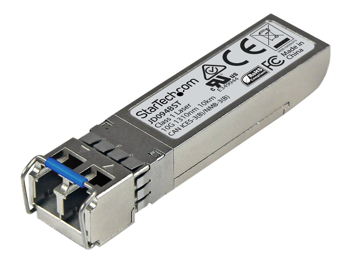 StarTech.com HPE JD094B Compatible SFP+ - 10GbE SMF Transceiver - 10km DDM