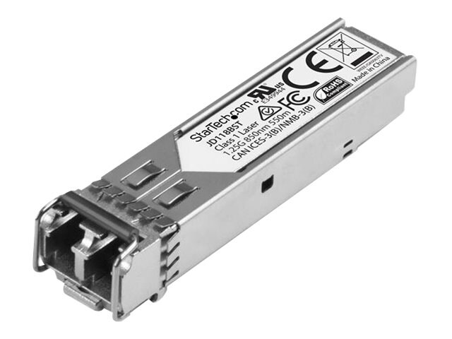 StarTech.com HPE JD118B Compatible SFP - 1GbE MMF Transceiver - 550m DDM