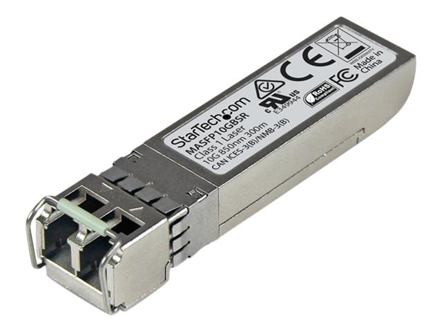 StarTech.com Cisco Meraki MA-SFP-10GB-SR Comp. SFP+ Module - 10GBASE-SR - 10GbE MMF Transceiver 300m