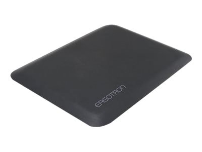 Ergotron WorkFit Small - floor mat - rectangular - 24.02 in x 18.11 in - black