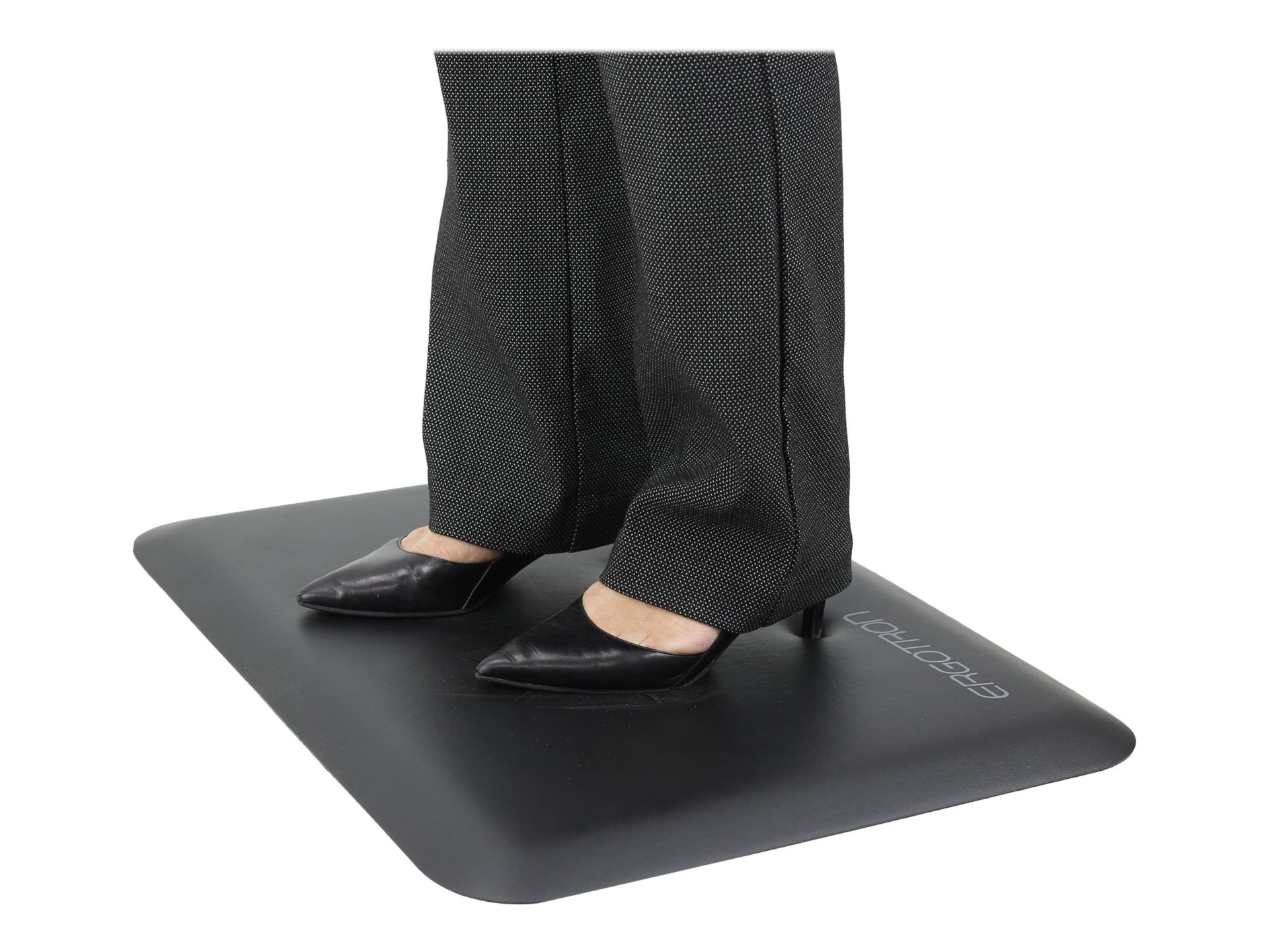 Thumbnail 3 of 3 for Ergotron WorkFit Small - floor mat - rectangular - 24.02 in x 18.11 in - black