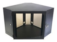 Kendall Howard Corner Wallmount Cabinet - cabinet - 12U
