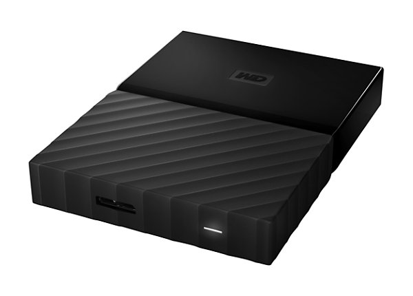 WD My Passport for Mac WDBFKF0010BBK - hard drive - 1 TB - USB 3.0