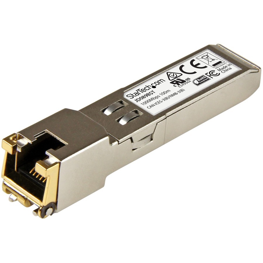 StarTech.com HPE JD089B Compatible SFP Module - 1000BASE-T - 1GE Gigabit Et