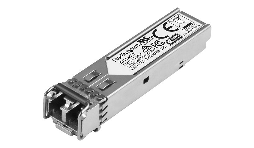 StarTech.com HPE JD118B Compatible SFP Module - 1000BASE-SX - 1GE Gigabit Ethernet SFP 1GbE Multi Mode (MMF) Fiber Optic