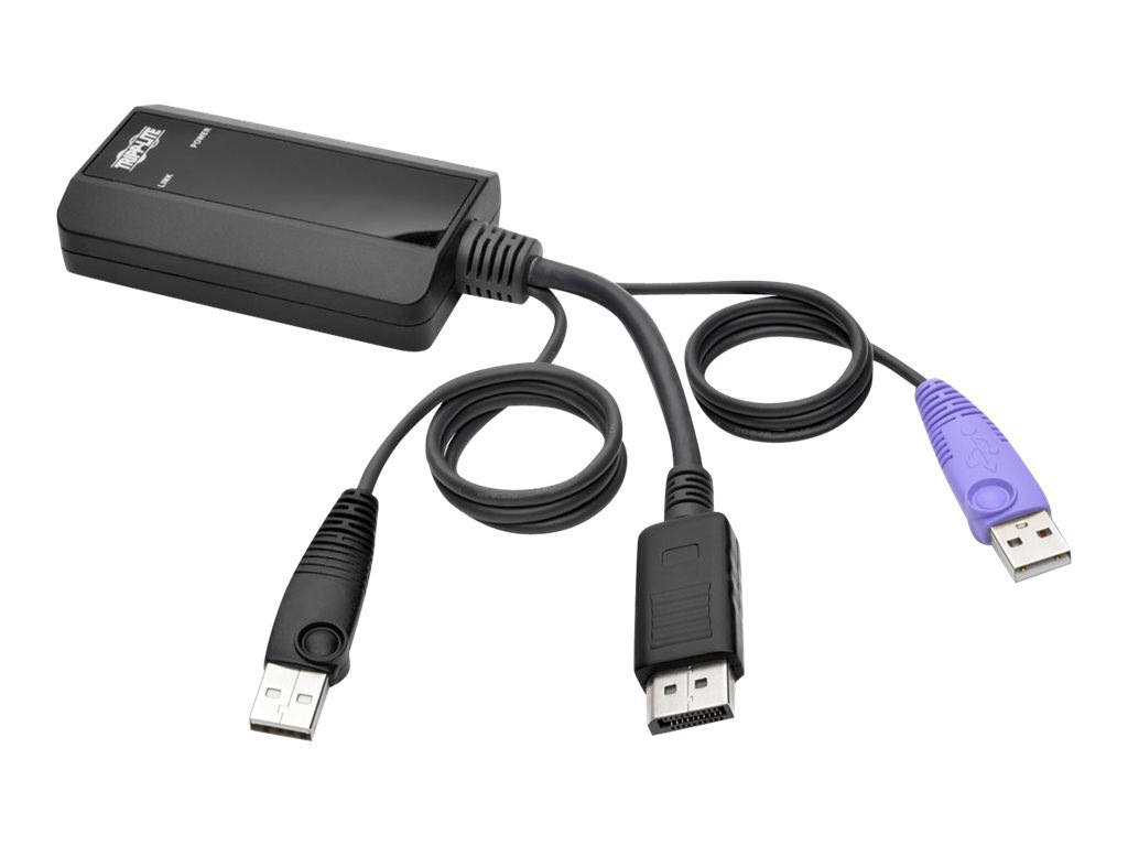 Thumbnail 2 of 7 for Eaton Tripp Lite Series DisplayPort USB Server Interface w/Virtual Media & CAC B064 KVMs TAA - KVM / USB extender - TAA