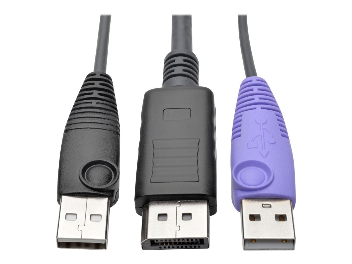 Thumbnail 6 of 7 for Eaton Tripp Lite Series DisplayPort USB Server Interface w/Virtual Media & CAC B064 KVMs TAA - KVM / USB extender - TAA
