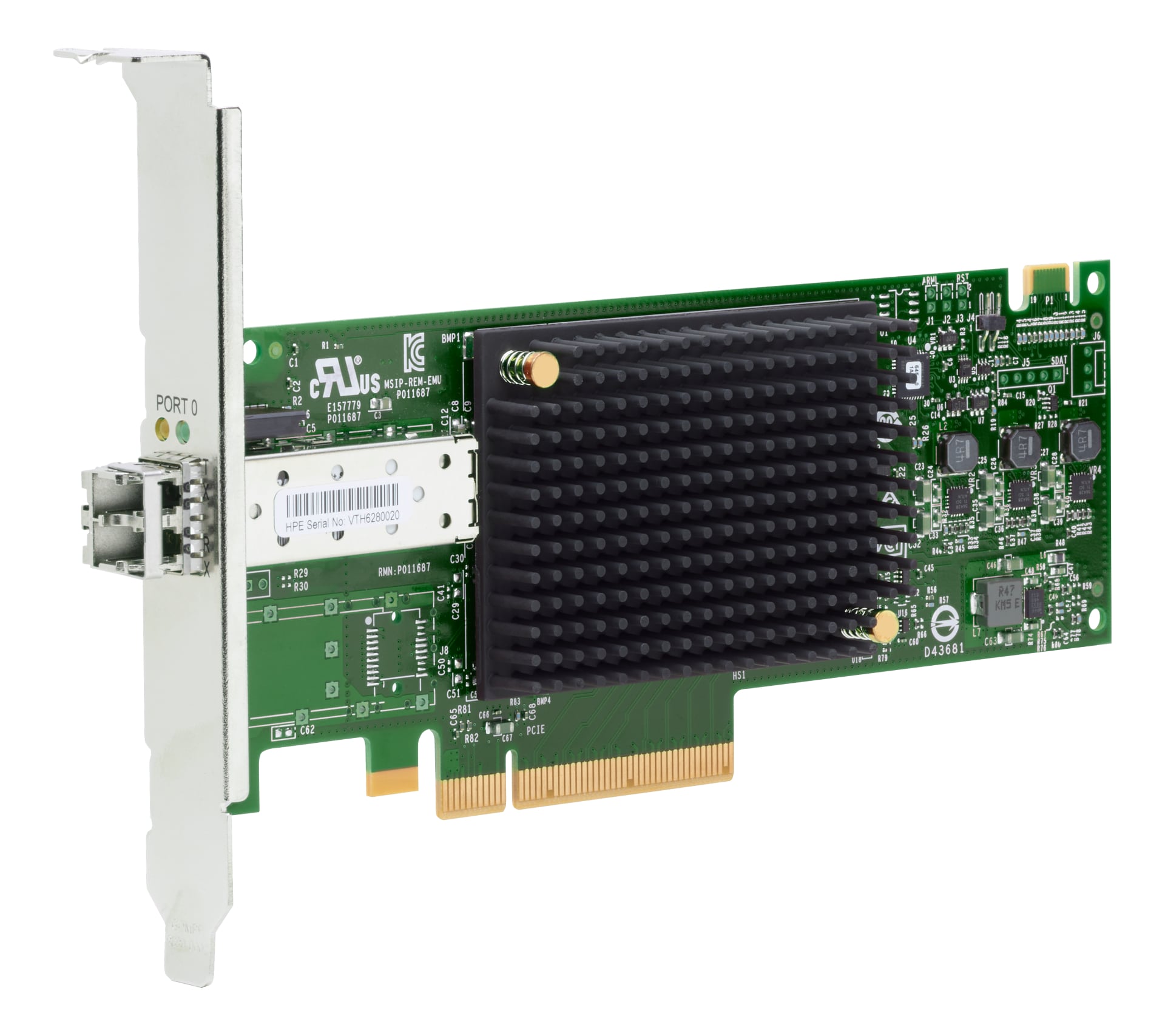 HPE StoreFabric SN1200E 16 Gb Single Port - host bus adapter - Fibre Channel - 16Gb Fibre Channel x 1