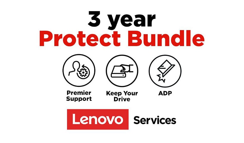 Lenovo Onsite + Accidental Damage Protection + Keep Your Drive + Premier Support - extended service agreement - 3 years