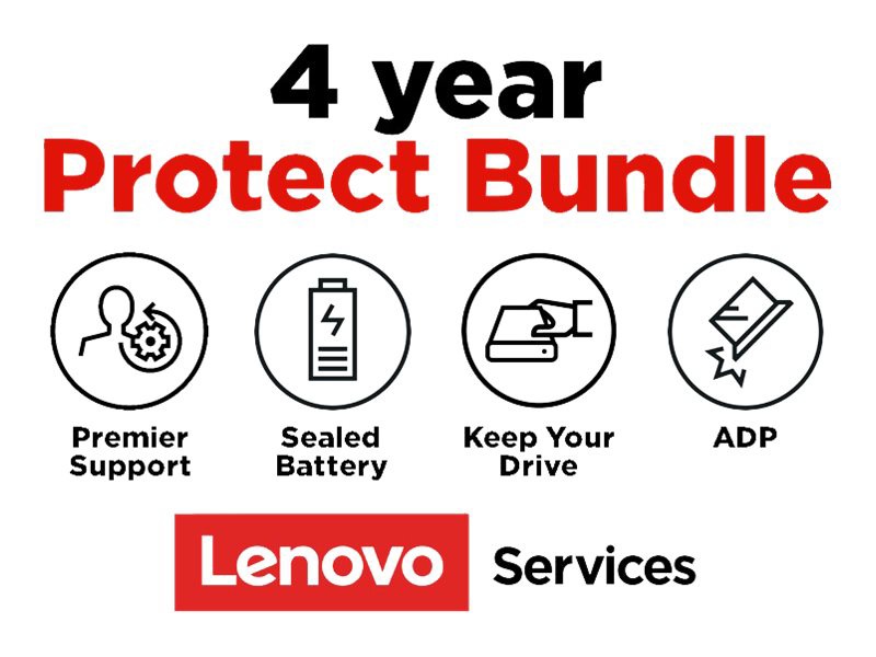 Lenovo Onsite + Accidental Damage Protection + Keep Your Drive + Sealed Battery + Premier Support - extended service