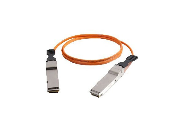 C2G 40G InfiniBand Active Optical Cable - InfiniBand cable - 6.6 ft - orange