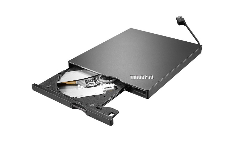 Lenovo Thinkpad Ultraslim Usb Dvd Burner Dvd Rw R Dl Dvd Ram Drive 4xa0e Storage Media Cdw Com