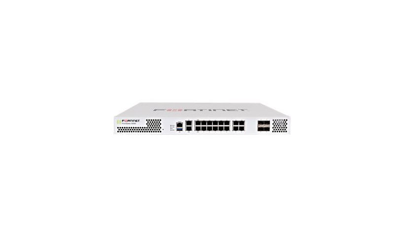 Fortinet FortiGate 201E - UTM Bundle - security appliance - with 1 year FortiCare 24X7 Comprehensive Support + 1 year
